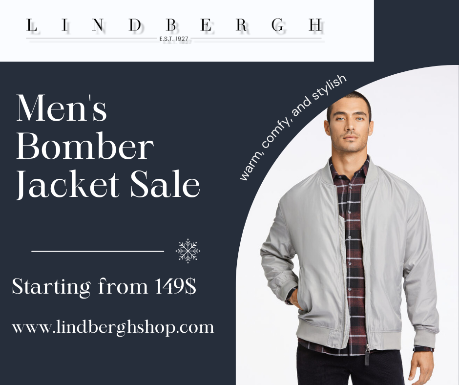 Men's Bomber Jacket Sale