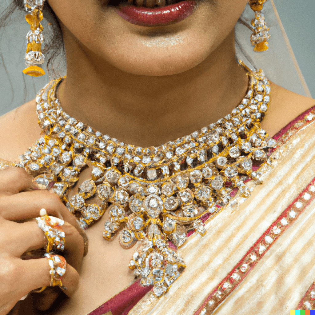 Diamond Jewellery On eThnic Wear