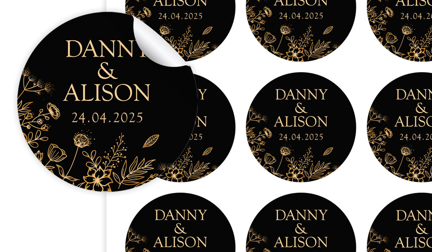 Large Personalised stickers