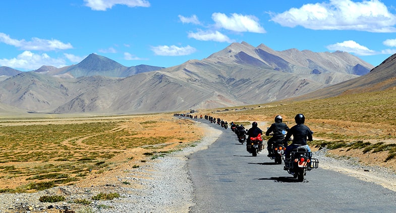 leh ladakh bike tours packages