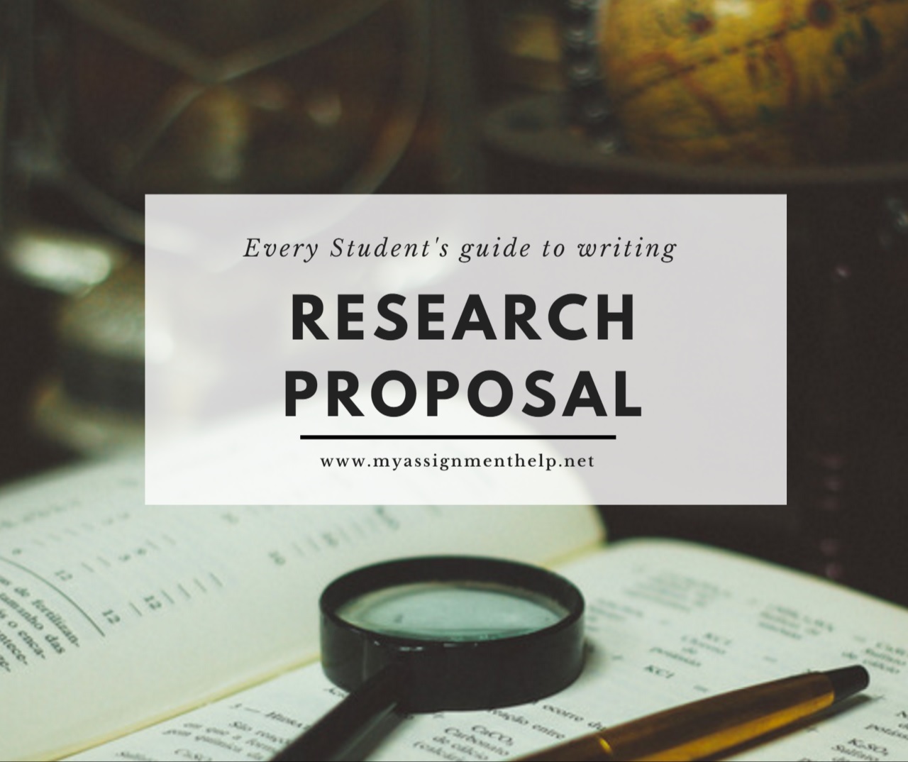 Importance of Research Proposal Help in Student's Life