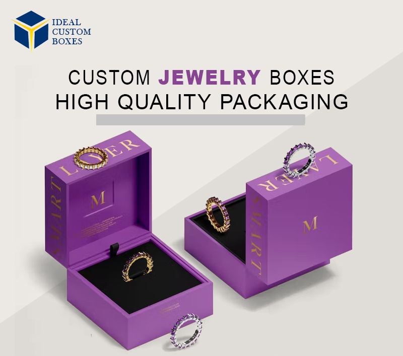 Stunning Packaging with Custom Jewelry Boxes Wholesale